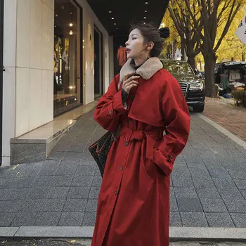 

Heydress Winter Down Jacket Women Mujer Thick Warm Cotton Padded Parkas Female Wool Liner Rabbit Fur Jackets Long Coat Outwears