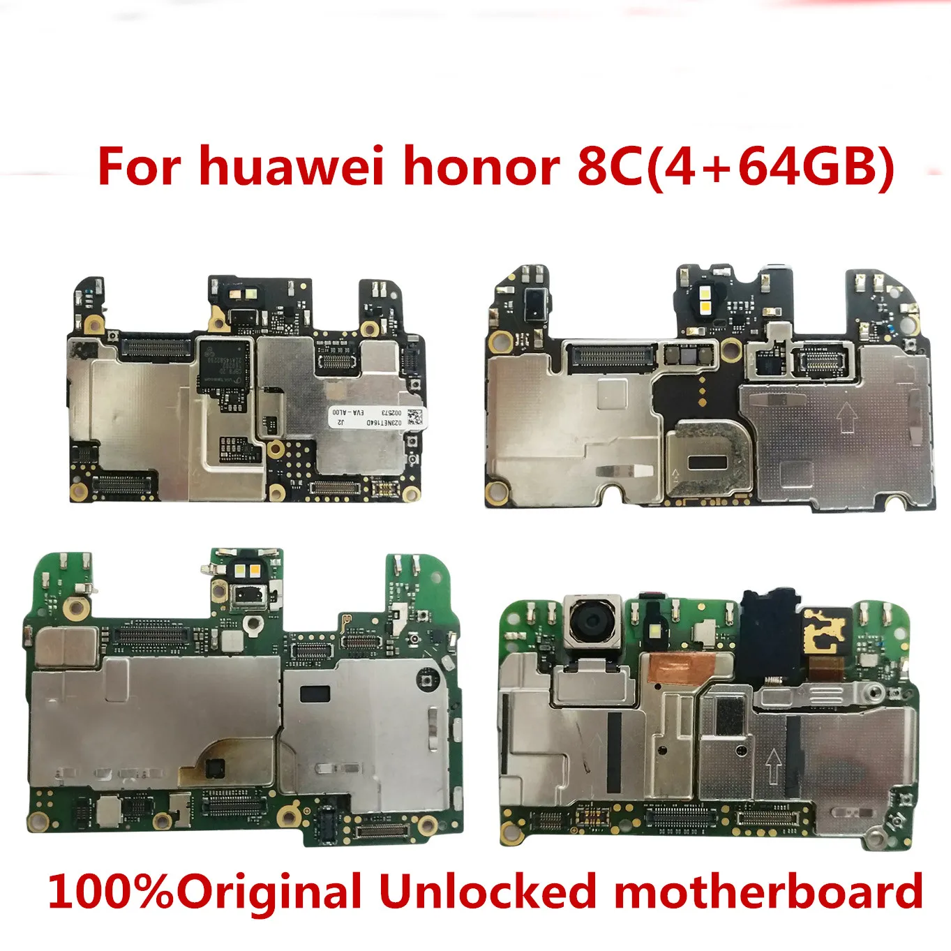 100% оригинальная разблокированная материнская плата для huawei honor 8C 4 + 32 ГБ/4 64 Гб |