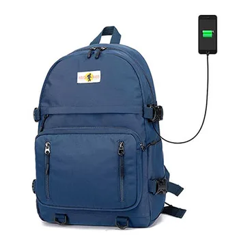 

2019 New Nylon Student Bag Female Korean Version Of The Campus Student Backpack Simple Male Backpack Travel Leisure Bag
