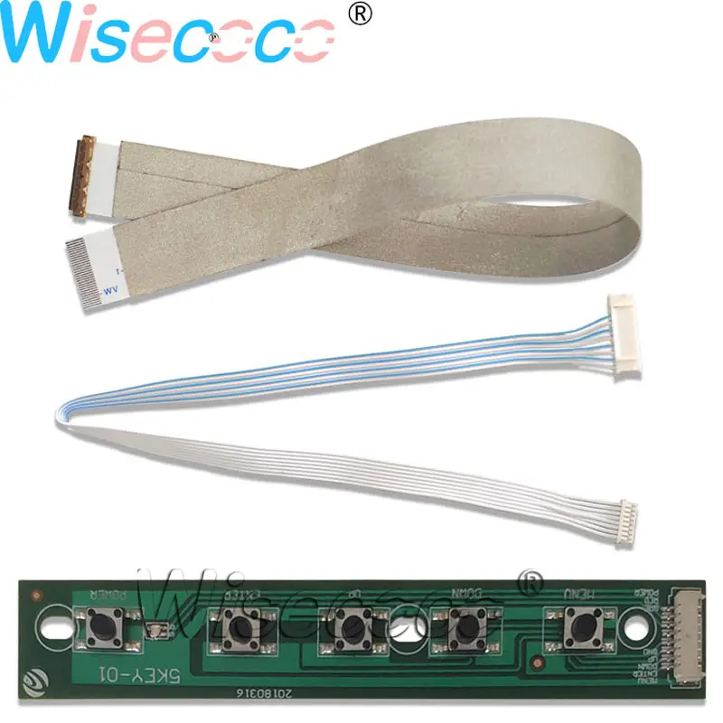 Wisecoco 10,1 дюймов VVX10F011B00 ЖК-дисплей ips экран 1920 × 1200 с 30 контактами EDP к HDMI драйвер платы для Raspberry Pi Windows