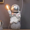 Modern Astronaut Table Lamp Art Deco Resin Lamp Table Bedroom Lamp Creative Living Room Loft Decoration Space Man Desk Light LED ► Photo 1/6