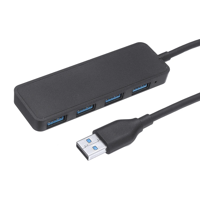 

4 Port USB 3.0 Ultra Slim Data Hub For Windows 10 / 8 / 7 / Vista Macbook Mac Electronic Component Network Adapter