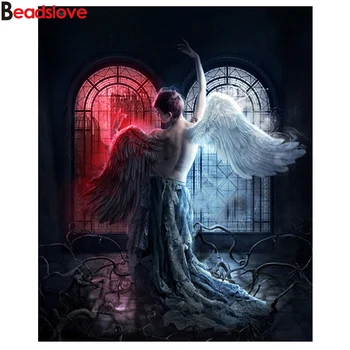 

Diamond painted cross-stitch Dance angel 5D diamond painting rhinestone embroidery childrens gifts home decor mosaic mural