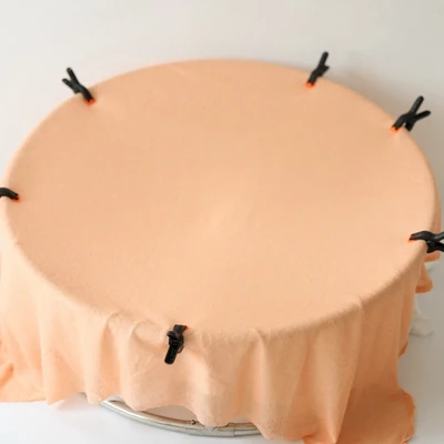 Реквизит для фотосъемки новорожденных мохеровые вязаные обертывания фоны набор эластичное одеяло для детей аксессуары для фотосессии Fotografia acessorio - Цвет: Оранжевый