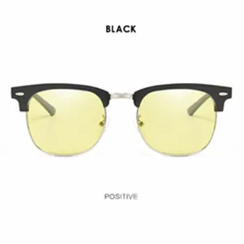 

Hdcrafter2020 New Style Polarized Light Square Sun Glasses Men Driving Eye Protection Sunglasses Kl8558