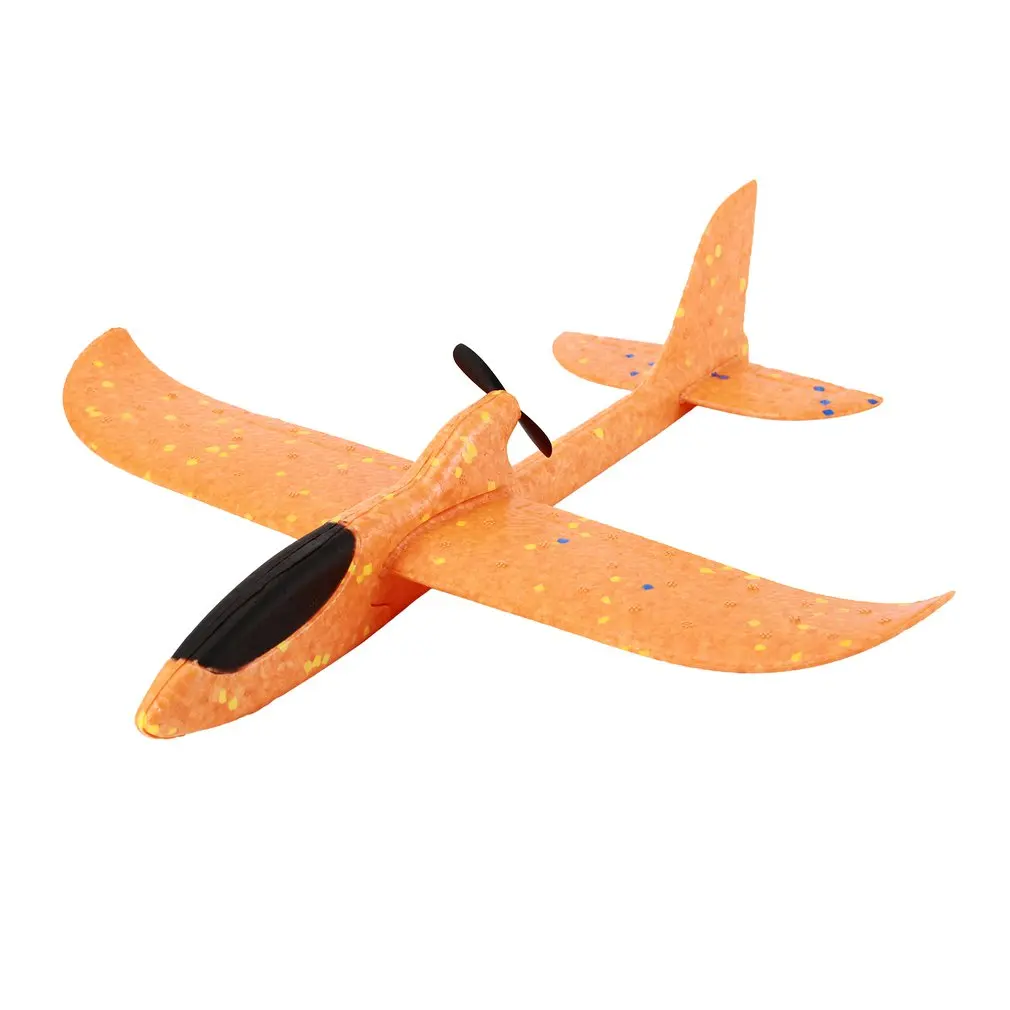 DIY электрическая помощь планер пены питание летающий самолет перезаряжаемые электрический самолет модели образовательных игрушек для детей