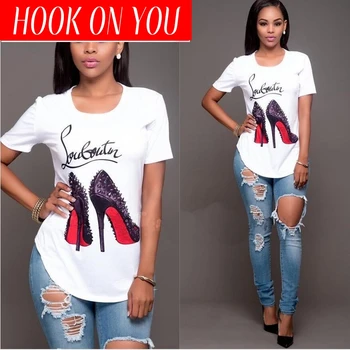 

Harajuku Summer T Shirt Women 2020 Fashion Printed T-shirt Woman Tee Tops Casual Female T-shirts Plus Size