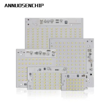 

5pcs/lot LED 2835 SMD CHIP AC220V 100W 50W 30W 20W 10W with Smart IC light beads For DIY Floodlight Outdoor lamp