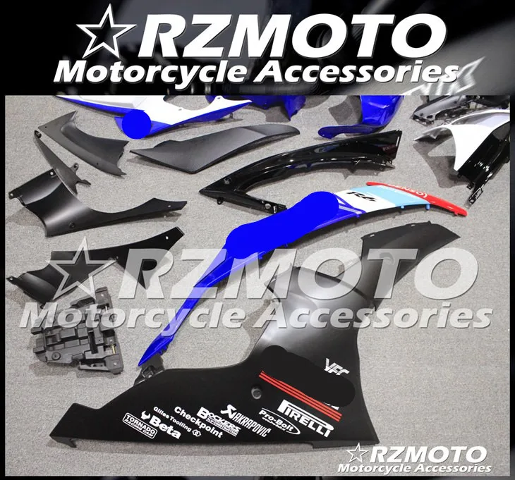 ABS мотоцикл обтекатель комплект для YAMAHA YZF R6 2008- год кузов литьевая форма Магазин № 1828