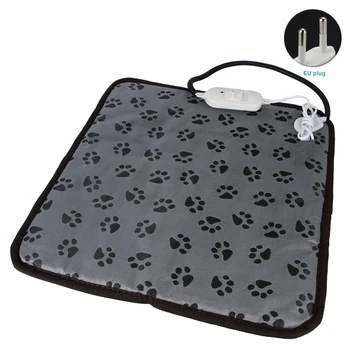 

Dog Mat Adjustable Temperature Bunny Pet Anti Bite Footprint Cat Wear Resistant Heating Pad Security Bed Electric Blanket