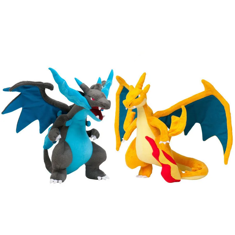 

2 pcs/23cm" Pokemon Plush Doll Stuffed Toy Mega Evolution X&Y Charizard plush