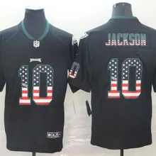 Все сшитые мужские Джерси Philadelphia DeSean Jackson#10 eagles