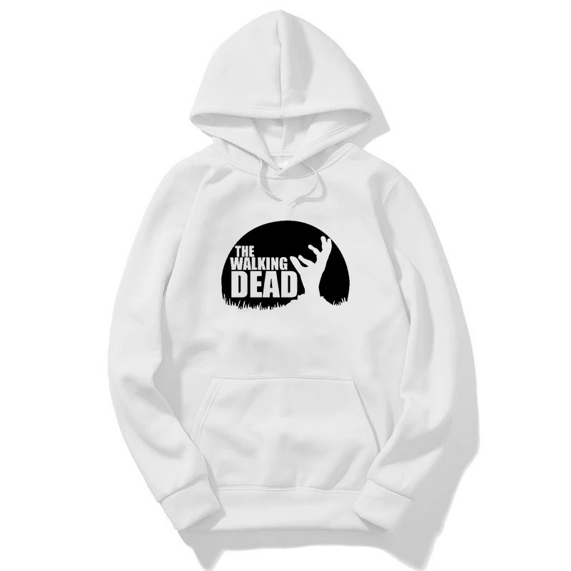 Hoodie 5 Толстовки Унисекс; спортивная одежда; пуловеры с принтом «Ходячие мертвецы» для мальчиков; хлопковая толстовка в стиле Харадзюку; sudadera hombre для мужчин; цвет розовый - Цвет: Hoodie 5