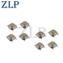 

100PCSAssorted Micro Tactile Push Button Touch Tact Waterproof Switch Kit 4x4x1.5~3.5 SMD 4 Pin LCD Monitor Repair SMT 4*4*1.5mm