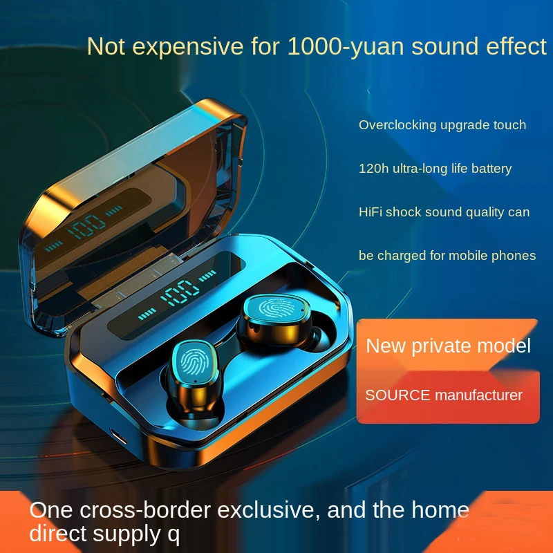 Бесплатная доставка Беспроводная Bluetooth-гарнитура с бинауральным движением