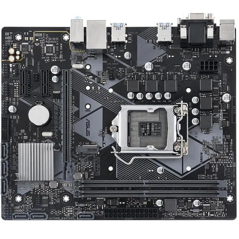 

ASUS PRIME B365M-K B365 Socket LGA 1151 Micro ATX Motherboard PC Computer Desktop Mainboard