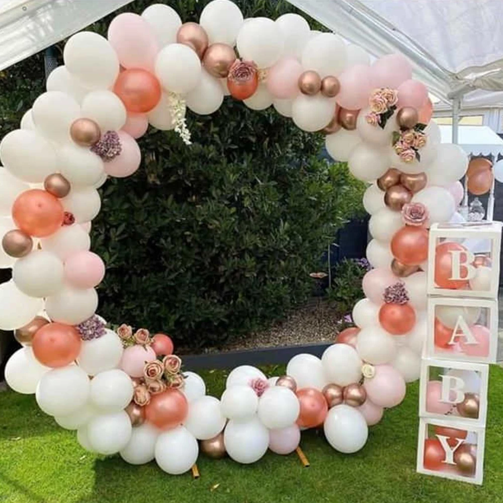 Прозрачный Детская коробка воздушный шар свадебное 1st День рождения Декорации