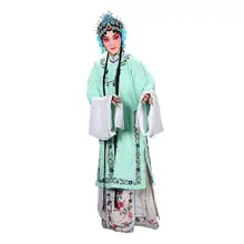 Китайский Hanfu с длинным рукавом драма танцевальная одежда женская Китайская классическая Пекинская опера театральный сценический костюм