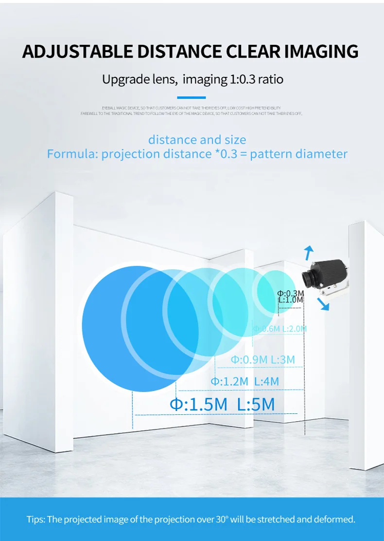 Description Picture 4 of itemNational Day Weddings Projection Lamp Waterproof  Rotating  Customization for Major Festivals Logo Advertising Projector
