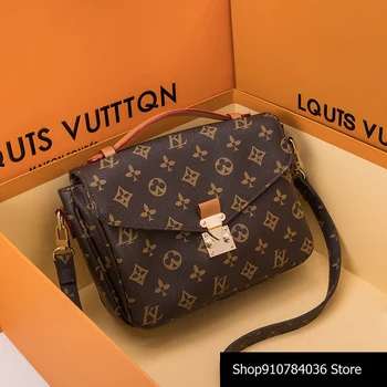 

Women's Purses and Handbags Luxury Designer Bag 2020 Louis Vuitton LV-Fashion Real Cowhide Leather Single Shoulder Messenger Bag