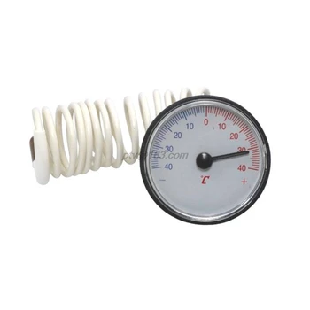 

1pc ±40℃ Dial Capillary Thermometer Oven Water Heater Temperature Tester 1.1m Sensor
