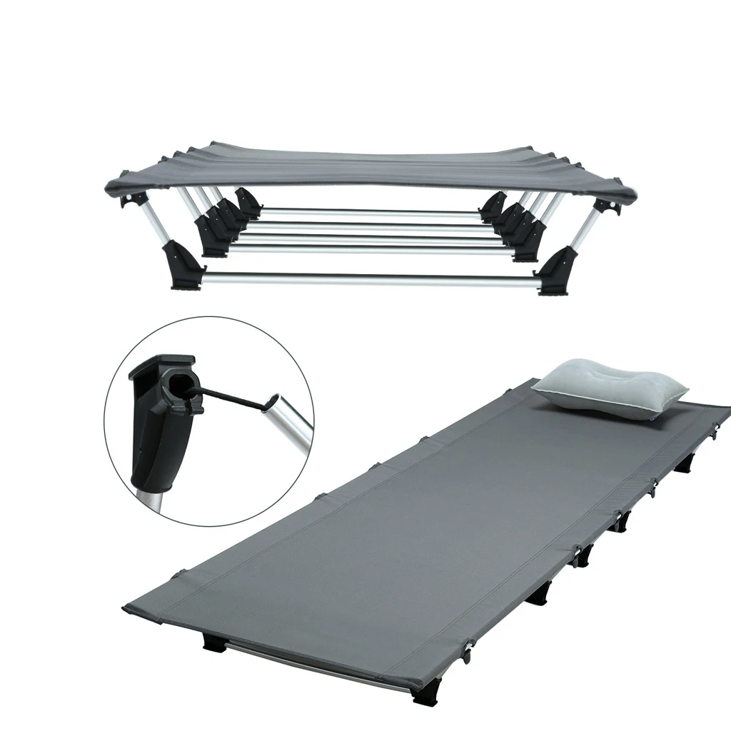 Noon Break Sleeping Bed, Outdoor Tent Cot, Foldable Gear Ultralight Equipment for Travel Panic Camp Climbing Accessories