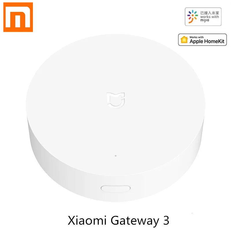 Xiaomi Multimode Smart Home Gateway ZigBee WIFI Bluetooth Mesh Hub Work With Mijia APP Apple Homekit