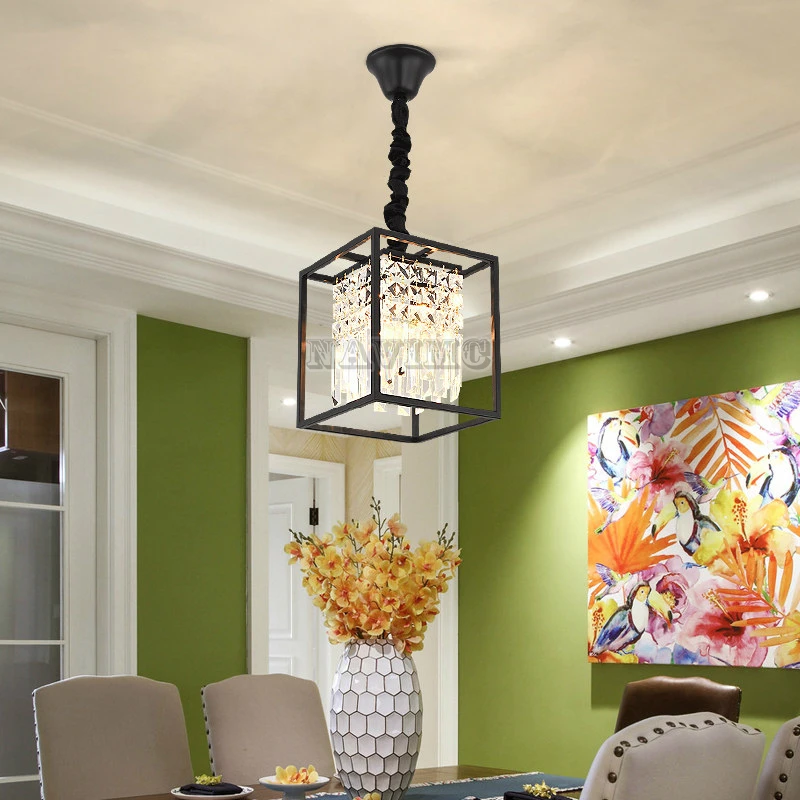 Современные золотые металлические светодиодные люстры, светильник ing Lustre Crystal для гостиной, светодиодная подвесная люстра, светильник для спальни, подвесной светильник
