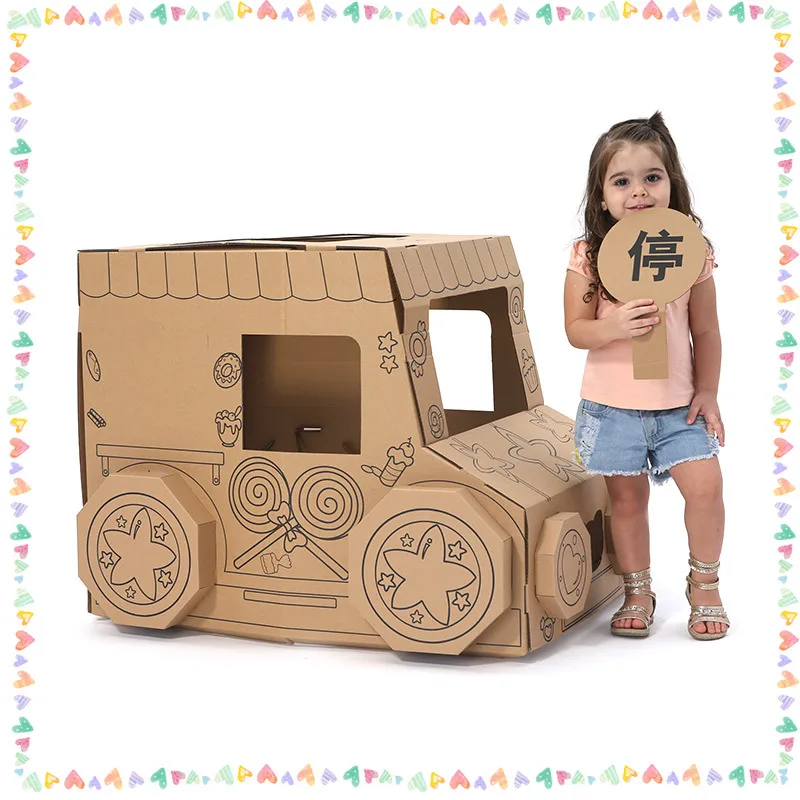 Модель для изготовления ювелирных изделий Материал Бумага Toy Box картон House DIY Собранный ручной работы машины аэроплана лодка