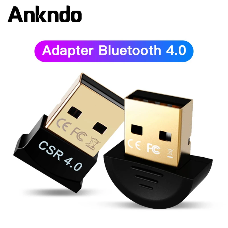 ANKNDO USB Bluetooth адаптер приемник аудио ключ беспроводной для компьютера динамик