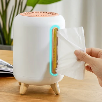 

Container Tissue Box Acrylic Cute Creative Reusable Tissue Paper Napkins Box Dispenser Cajas Decorativas Kitchen Items EA60ZJ