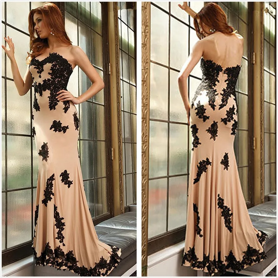 Robe de soiree courte, новинка, vestidos, сексуальная возлюбленная длинная, для выпускного вечера, формальная вечеринка, аппликация, пышное вечернее платье для матери невесты