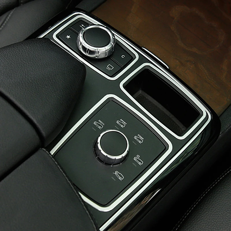 Для Mercedes Benz GLE ML GL GLS сзади Vent центральной подставка для стаканов стикеры крышка интимные аксессуары авто