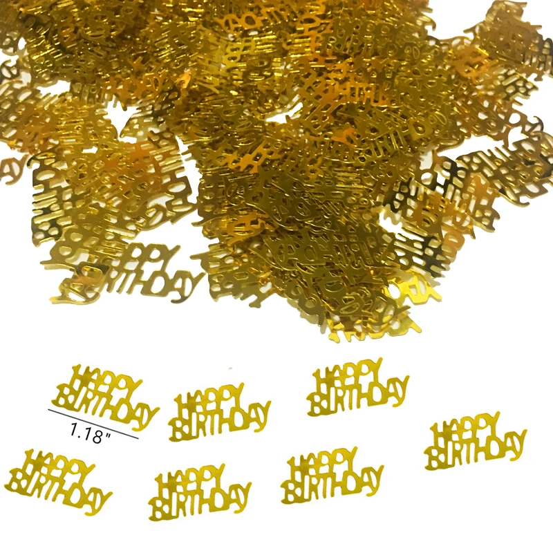 Номер цвета: золотистый воздушный шар "Конфетти" 30 40 50 60 30th 40th 50th 60th День рождения Юбилей торт фигурки жениха и невесты; разброс таблицы центральным