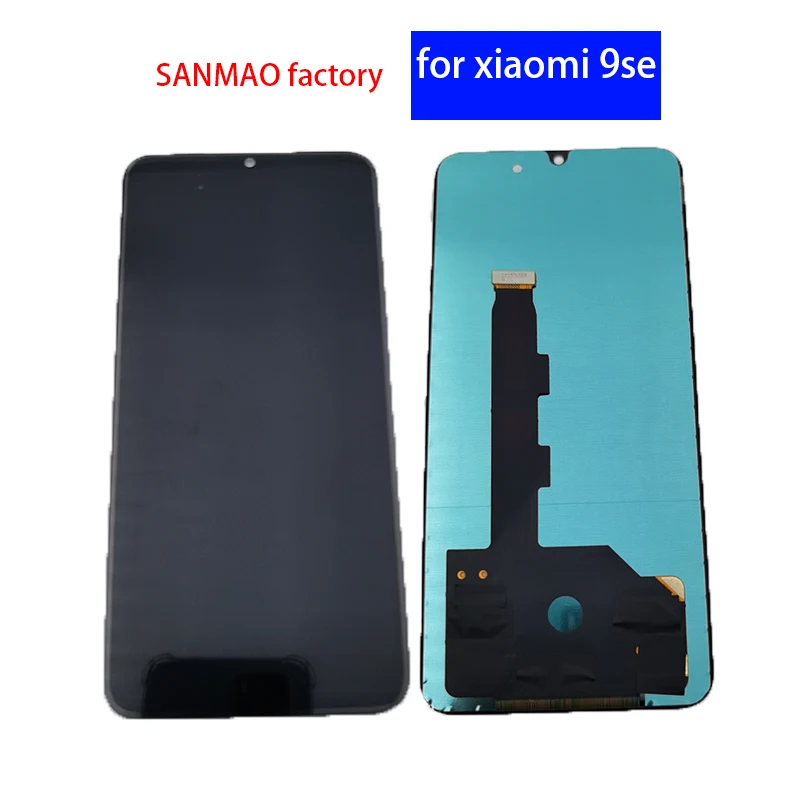US $36.90 Super AMOLED LCD For Xiaomi 9SE LCD Display Touch Screen Digitizer Glass Assembly With Fingerprint For Xiaomi 9 mi9 se