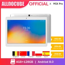 Super-Tablet Deca-Core Android-8.0 Alldocube M5x Ips-Display MTK X27 GPS 4GB-RAM 128GB-ROM