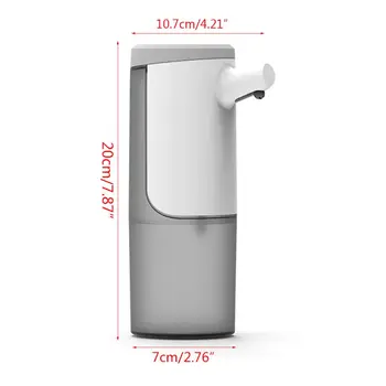 

450ML USB Automatic Hand Soap Dispenser Disinfectant Touchless Smart Induction 203F