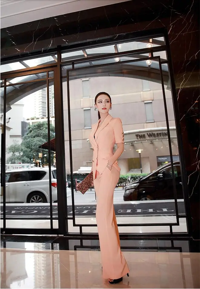 new summer and autumn office lady thin female women girls Slim suit clothing