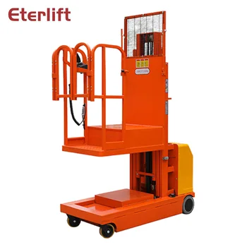 

300kg Battery Powered Aerial Work Platform Full Electric Aerial Order Picker