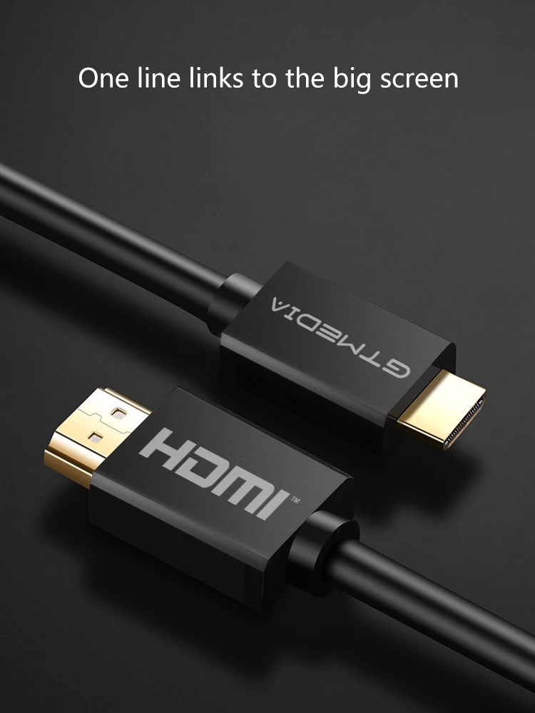 Высокоскоростной HDMI видео кабель позолоченный 1 4 1080P 3D для ТВ сплиттер 3 м 2 5 HD XBOX PS3