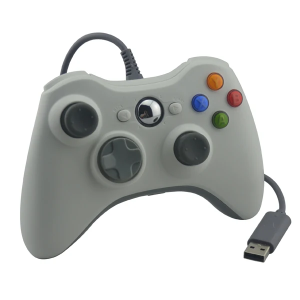 White EasySMX геймпад для Xbox 360 контроллер проводной регулятор игры Джойстик Геймпад с Duoble вибрации для Xbox 360 геймеров - Цвет: White