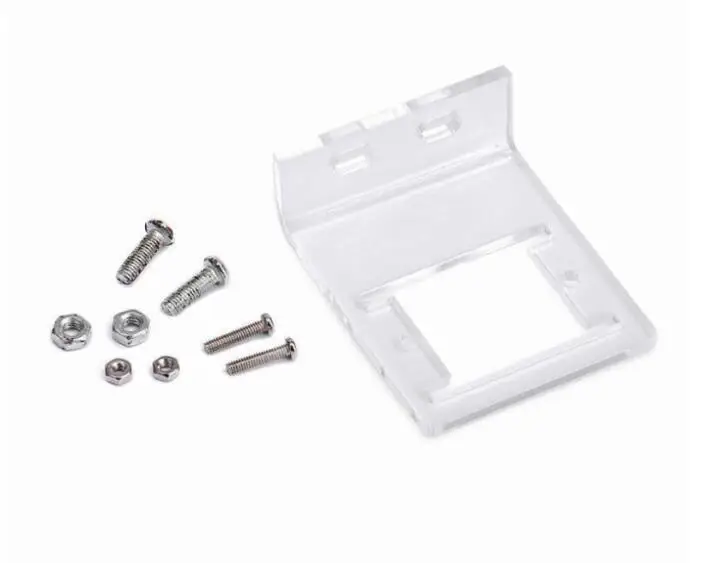HC-SR501 Bracket 1 шт./лот HC-SR501 Регулировка ИК пироэлектрический инфракрасный PIR датчик движения модуль детектора для arduino для raspberry pi наборы - Color: HC-SR501 Bracket