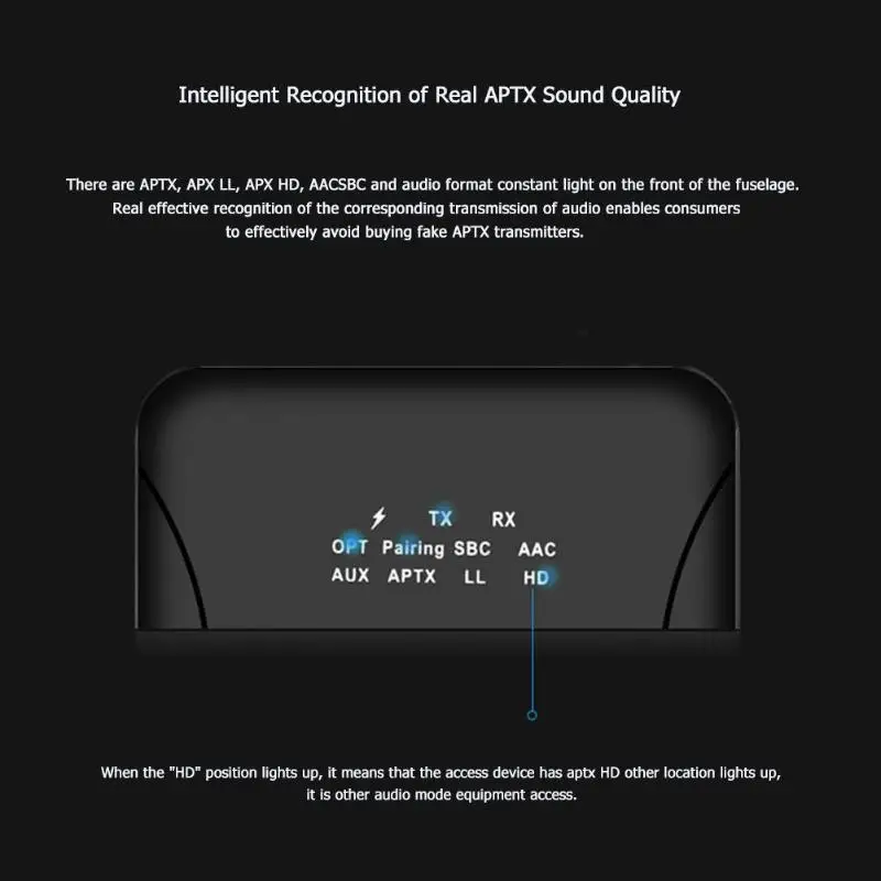 CSR8675 Bluetooth передатчик приемник APTX аудио портативный практичный CSR 8675 600 мАч переходник для автомобиля с 3,5 мм AUX оптический