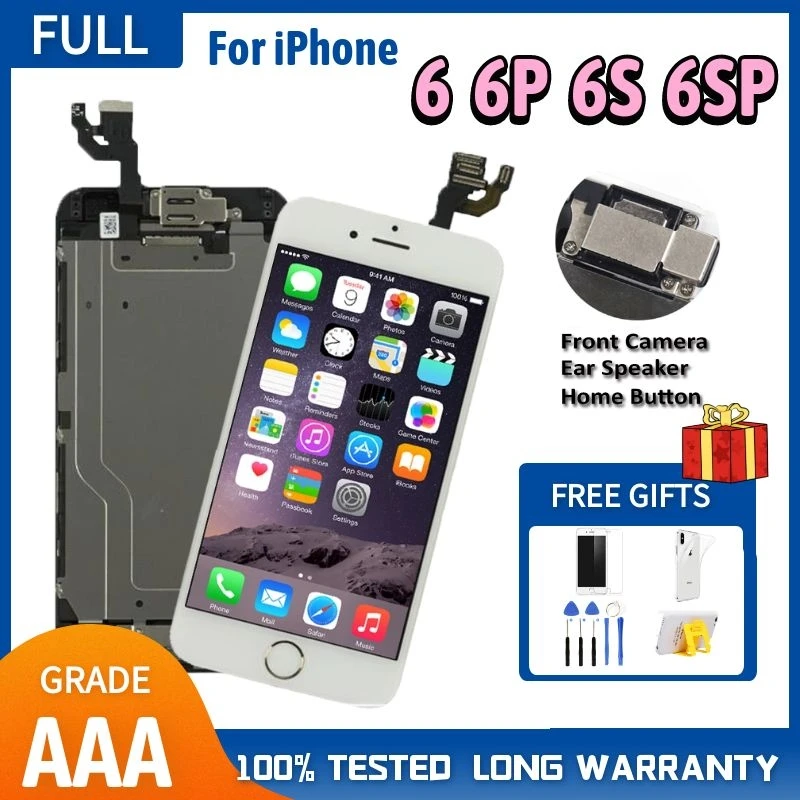 Дисплей с сенсорным экраном и дигитайзером в сборе для iPhone 6 6S 6P 6SP | Мобильные