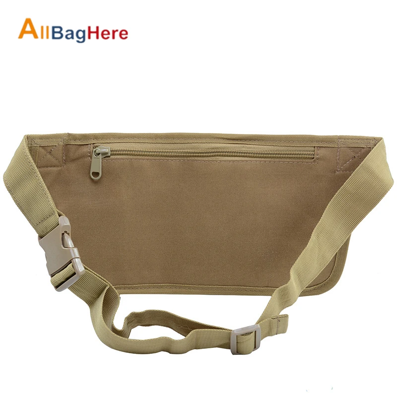 Outdoor Sports Waterproof Tactical Waist Bag Utility Riding Multi-pockets Card Phone Bags Camouflage Cycling Running Hiking Bags