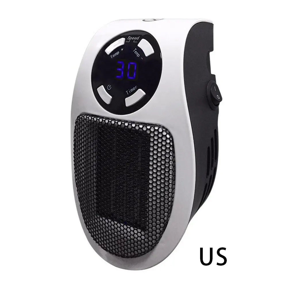 

110-220V Wall-Outlet Mini Electric Air Heater Powerful Warm Blower Fast Heater Fan Stove Radiator Room Warmer
