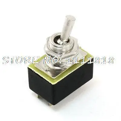 

Double Position 4 Pin Solder DPST Self Locking Toggle Switch