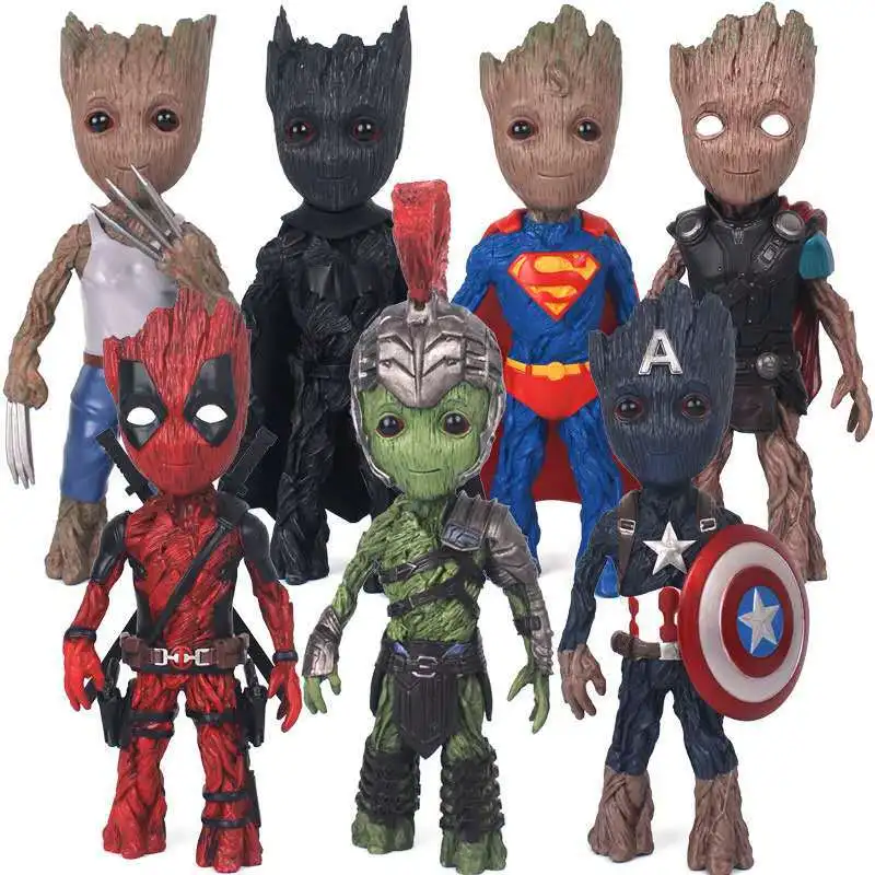

Shuren Groot COS America Captain Hulk Deadpool Thor Wolverine Winter Soldier Superman