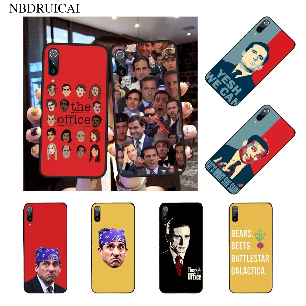 Мягкий силиконовый чехол для телефона NBDRUICAI с изображением Майкла Скотта офиса