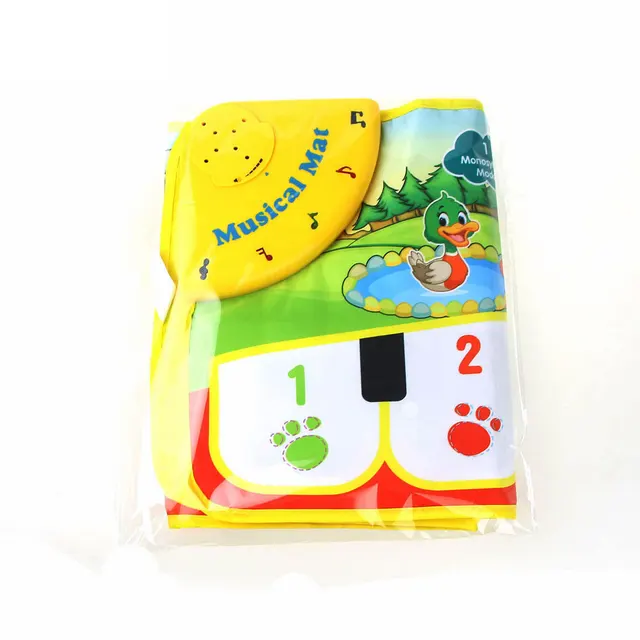 Hot Big Size Baby Musical Play Mat With Animal Voice Adjustable Piano Keyboard Toy Instrument Infantil Early Education Gift 6